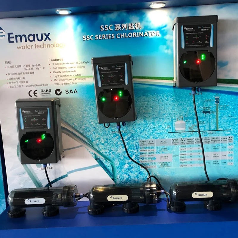 EMAUX Swimming Pool Accessories Electrolytic Salt Chlorine Disinfector Electrolytic Salt Generator Salt Chlorine Generator
