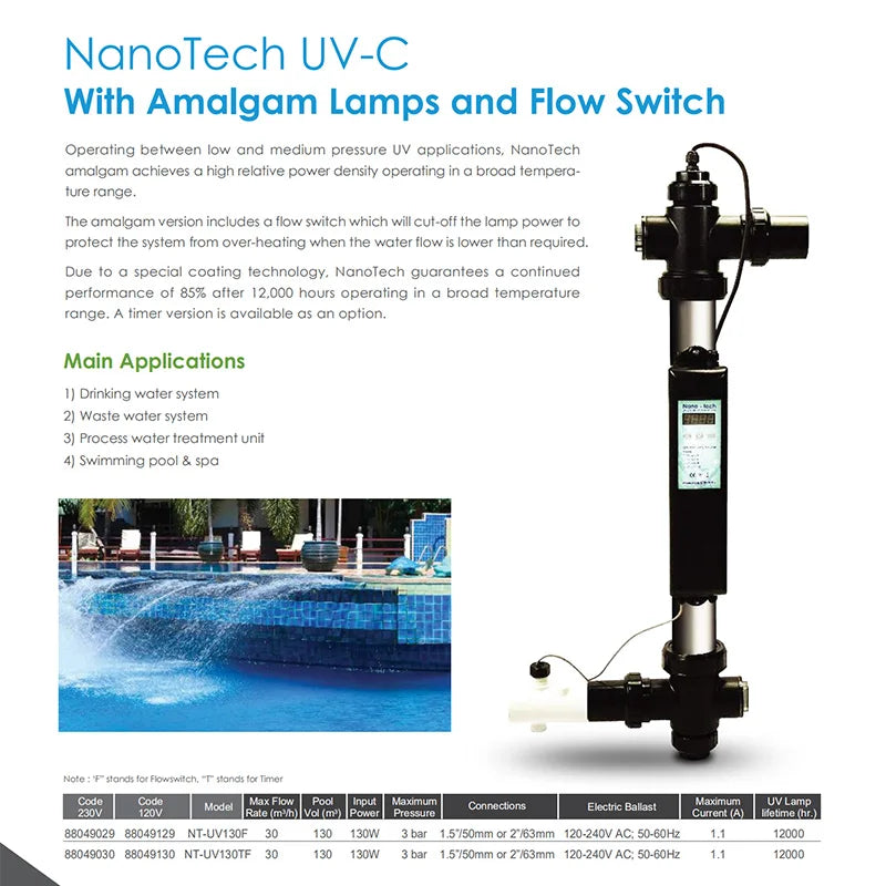 High Quality EMAUX Stainless Steel Water Filter UV Sterilizer Lamp Swimming Pool Pond Circulating Water Disinfection UV