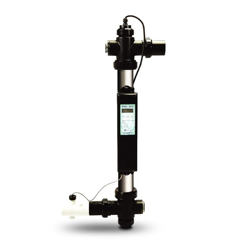 High Quality EMAUX Stainless Steel Water Filter UV Sterilizer Lamp Swimming Pool Pond Circulating Water Disinfection UV