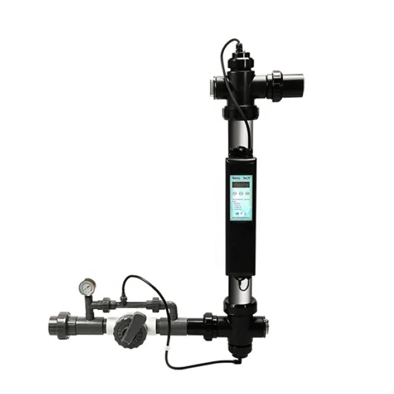 High Quality EMAUX Stainless Steel Water Filter UV Sterilizer Lamp Swimming Pool Pond Circulating Water Disinfection UV
